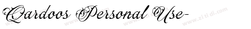 Qardoos Personal Use字体转换